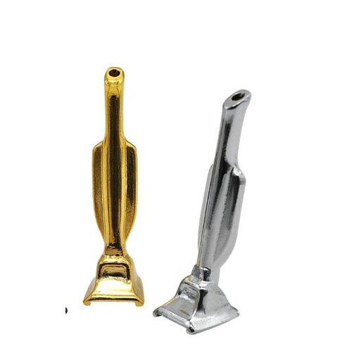 Sniffer / Snorter vacuum cleaner, silver/gold