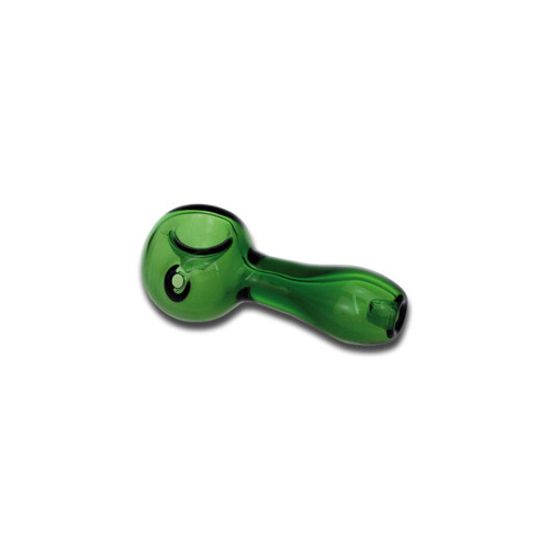 Black Leaf' Glass Pure Pipe green