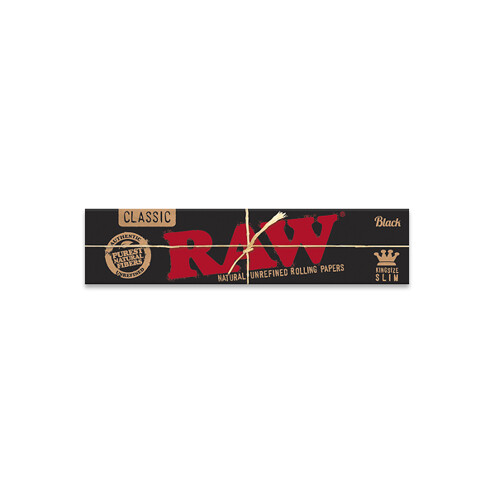 RAW Black Kingsize Slim