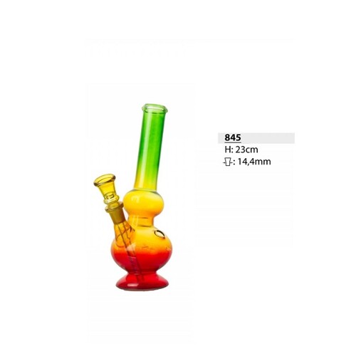 Bong Reggae double belly. 23cm high