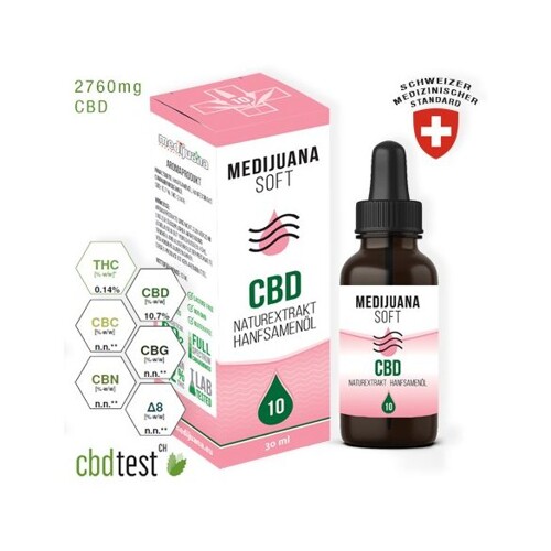 MEDIJUANA SOFT 10% CBD (30 ml)