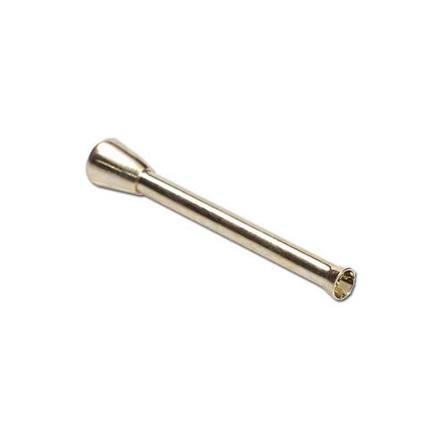 Snorter/Sniffer tube with knob golden