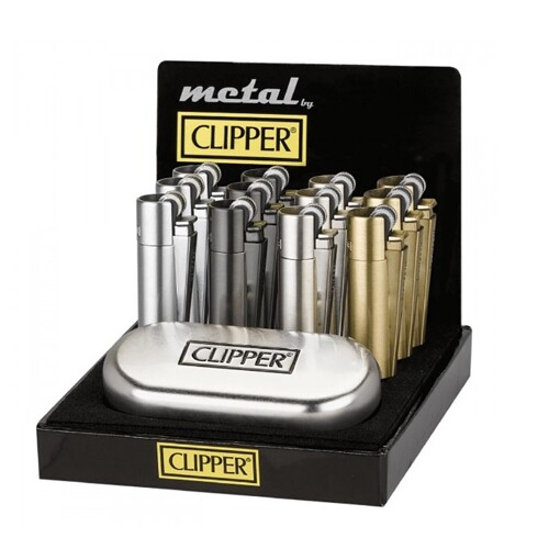 CLIPPER Metal Lighters Silver