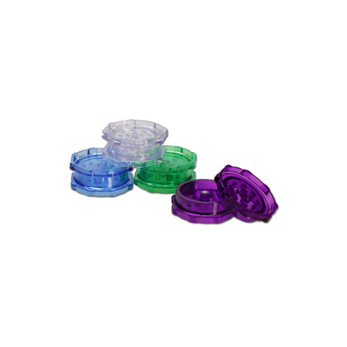 Grinder 2 pcs. Plastic red