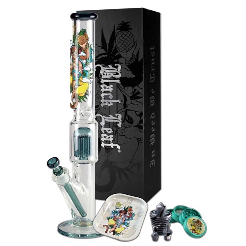 Black Leaf 'Hanuman' Boxed Bong Ice 10-Arm Tree Perco 50 cm