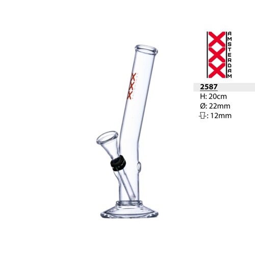 Amsterdam XXX cylinder Glassbong 20 cm