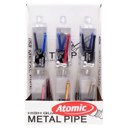 Atomic High Quality Metal Pipe in several colors