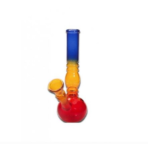 Rasta Glass Bong Mini