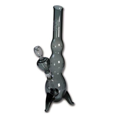 Hurricane Basix 'glass bong gray