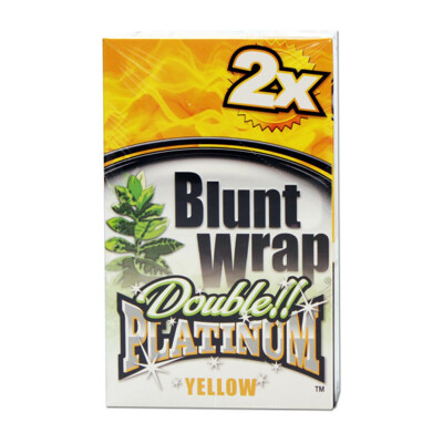 Blunt Wrap Platinum double YELLOW