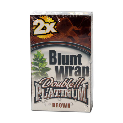 Blunt Wrap Platinum double BROWN