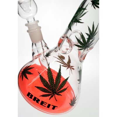 Breit Leaf Flask Bong Ice