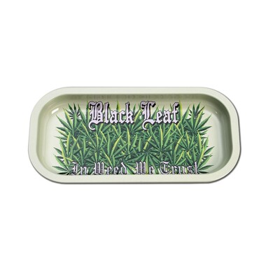 Black Leaf In Weed We Trust Camo Mixing Tray