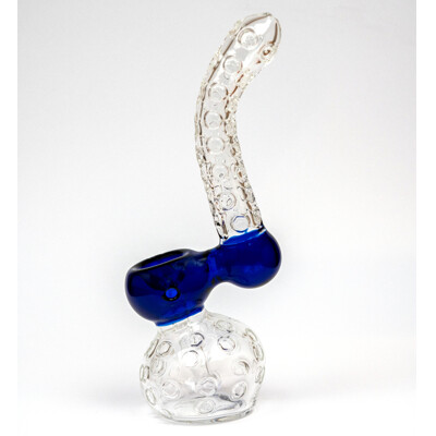 Crystal Bubbler Blue 19cm