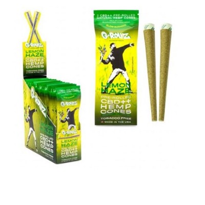 G-Rollz Bansky's graffiti Blunt Lemonhaze+ CBD 2x