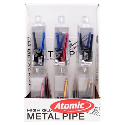 Atomic High Quality Metal Pipe in several colors