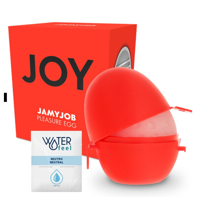 JAMYJOB - EGG MASTURBATOR RED VERSION DISCRETT